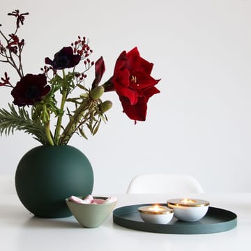 Cooee tray 30 cm round - dark green - Cooee Design