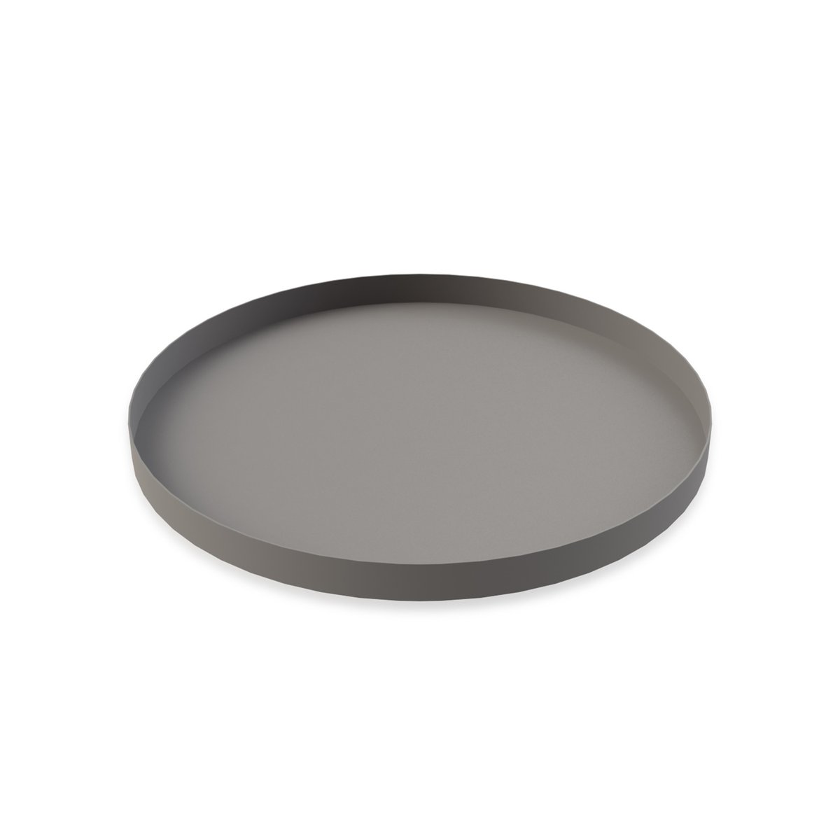 Cooee Design Cooee tray 30 cm round grey | Scandinavian Design | Trays | Grey