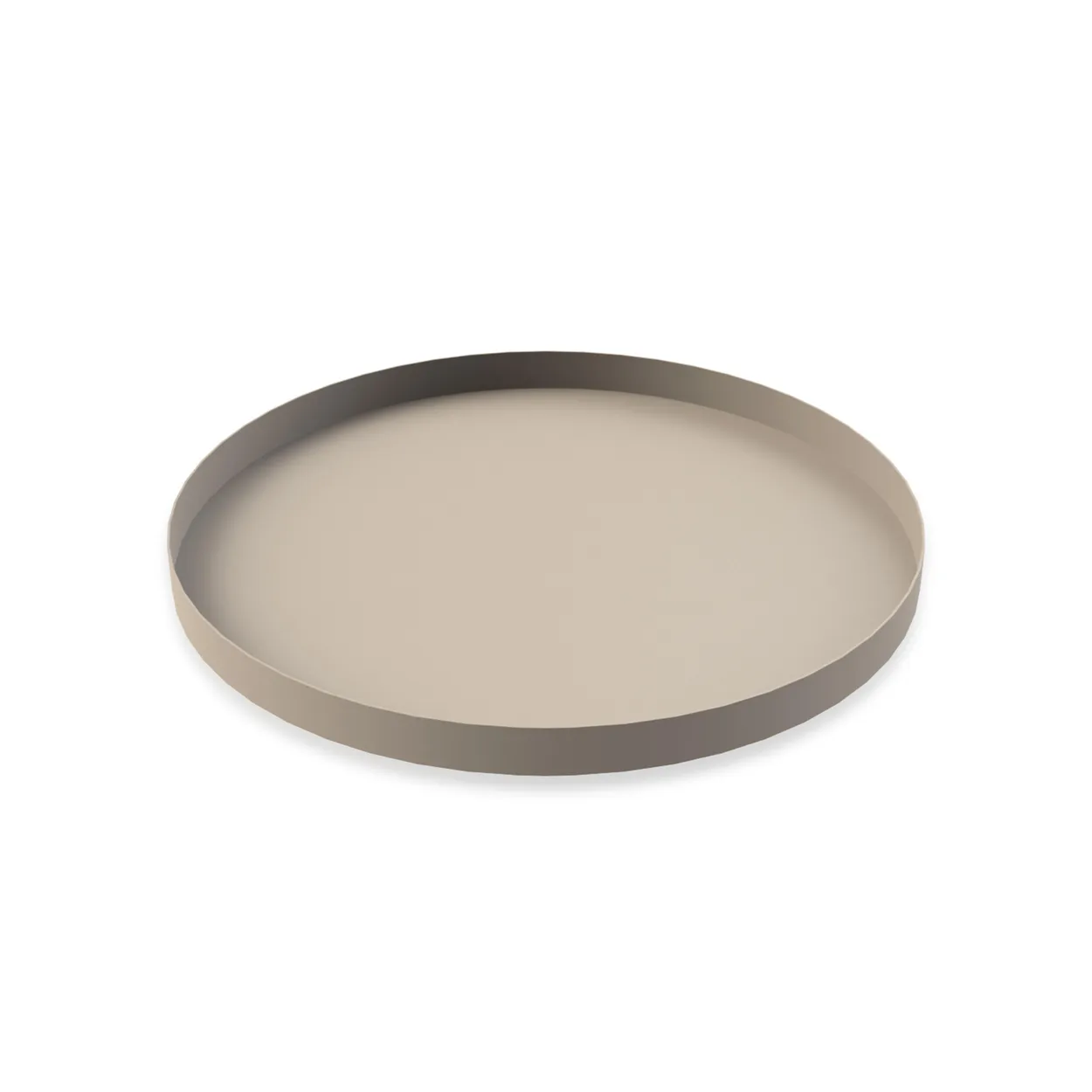Cooee Design Cooee tray 30 cm round sand | Scandinavian Design | Trays | Beige