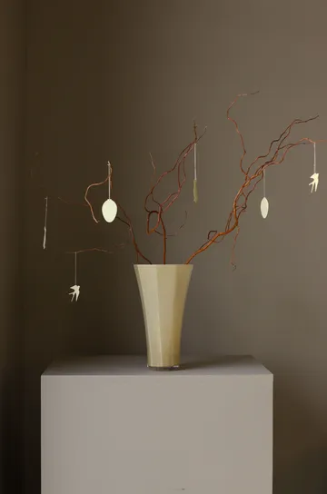 Easter Deco eggEaster decoration 4-pack - Light yellow - Cooee Design