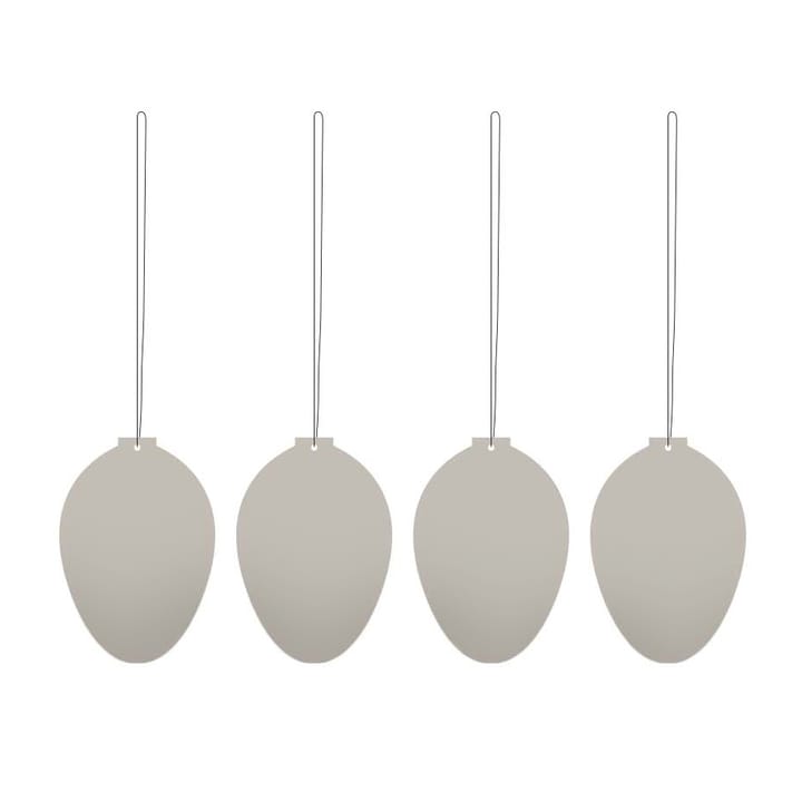 Easter Deco eggEaster decoration 4-pack - Sand - Cooee Design
