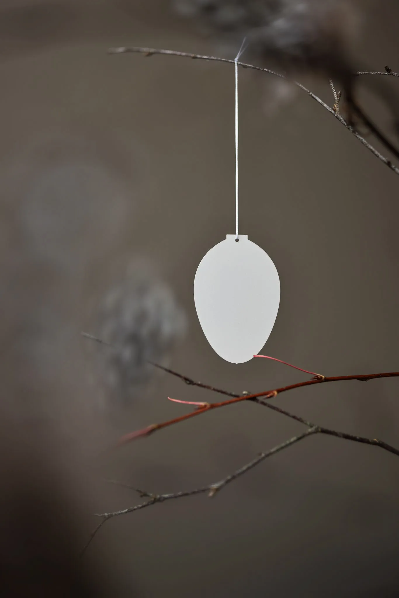 Easter Deco eggEaster decoration 4-pack, White Cooee Design