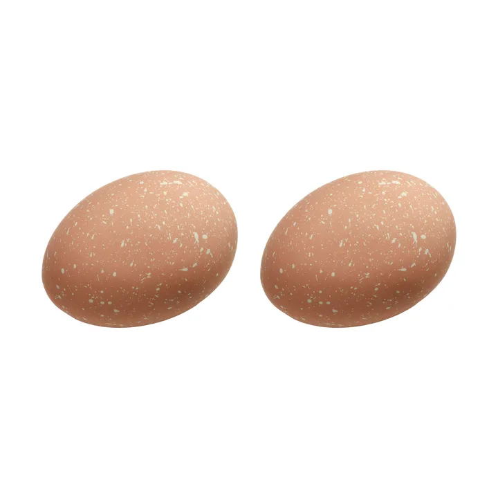 Easter Deco eggs 2-pack - Cafe au lait - Cooee Design