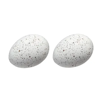 Easter Deco eggs 2-pack - White - Cooee Design