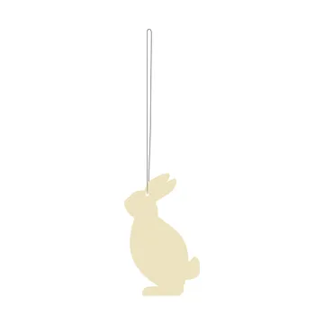 Easter Deco hare Easter decoration 4-pack - Light yellow - Cooee Design