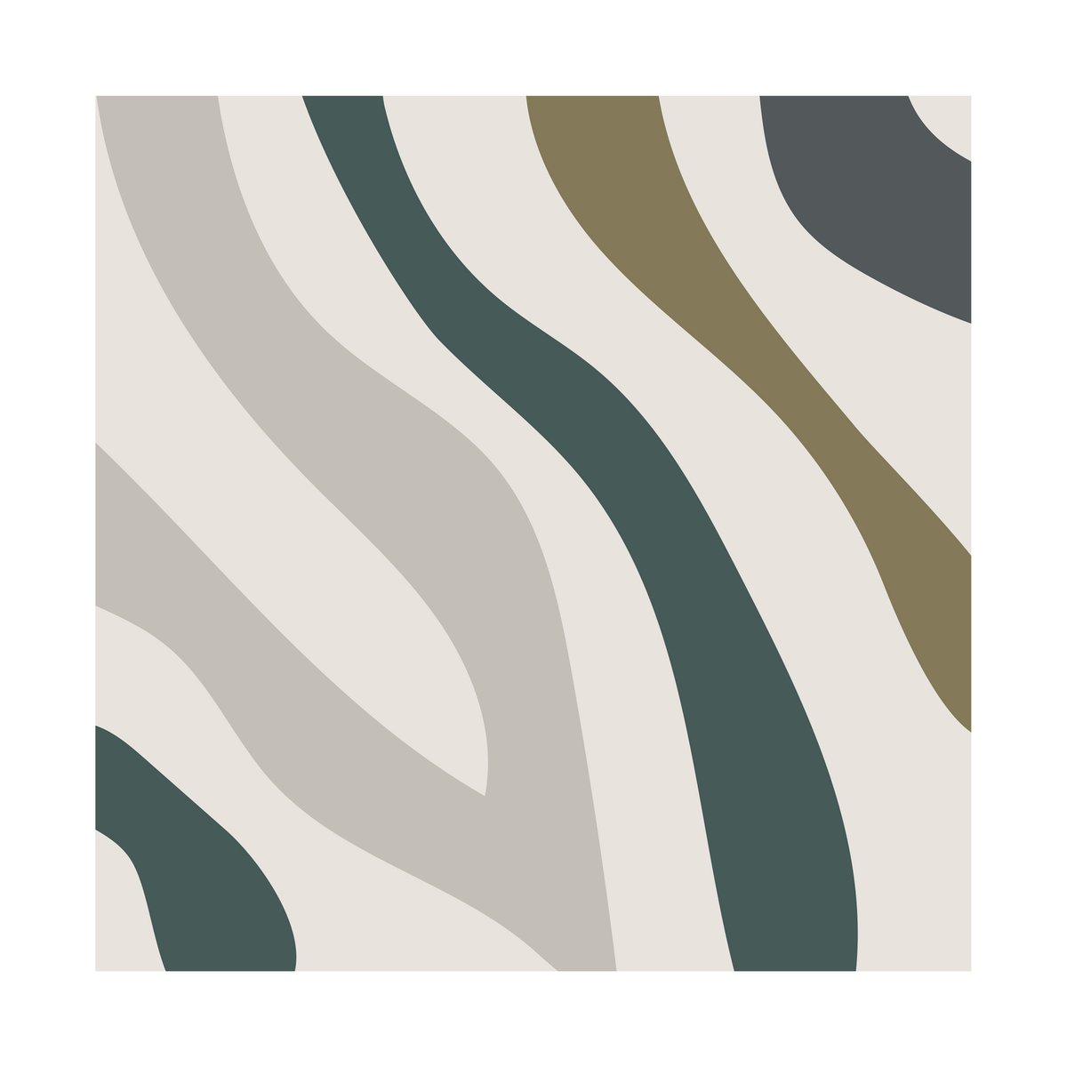 Cooee Design Gotland napkins 33x33 cm 20-pack Forest