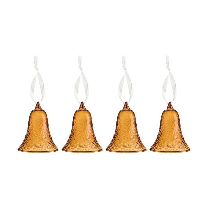 Gry bell clock 8 cm - Cognac - Cooee Design