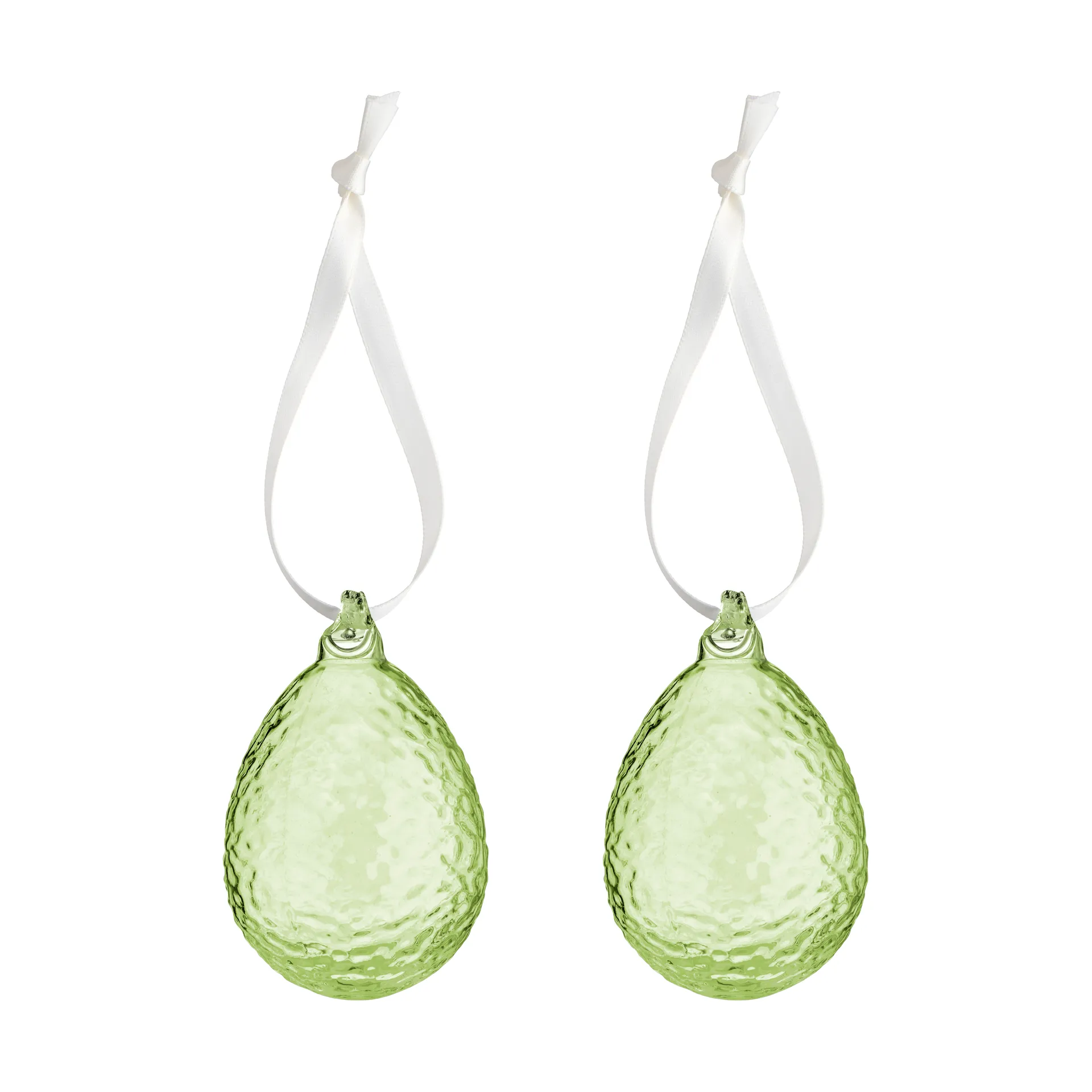 Gry egg Easter pendant 2-pack, Lime Cooee Design