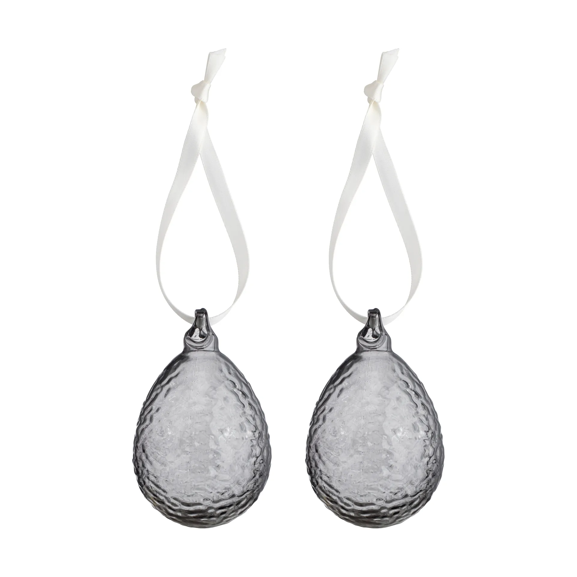 Gry egg Easter pendant 2-pack, Smoke Cooee Design