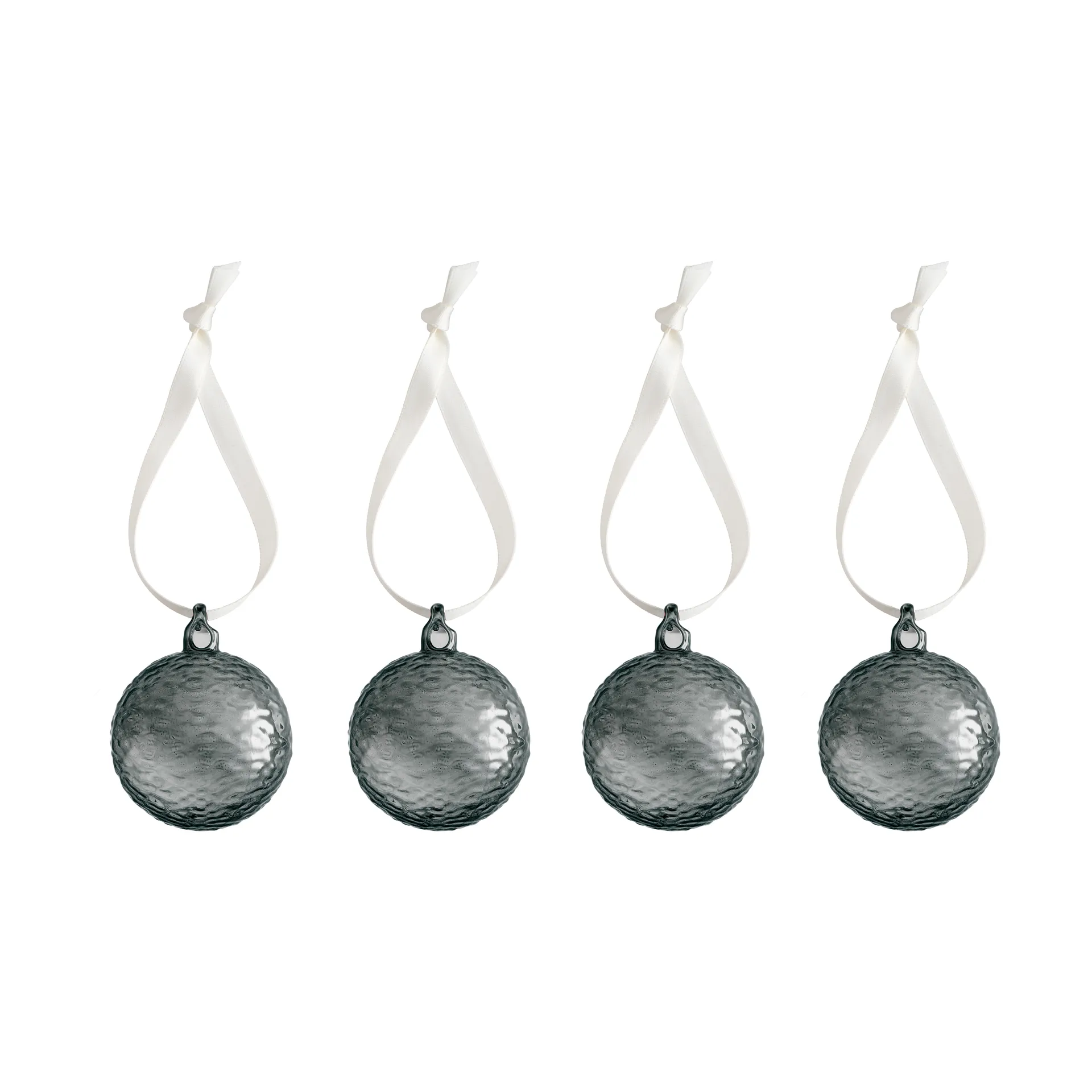 Gry Marble Christmas bauble Ø5 cm, Smoke Cooee Design