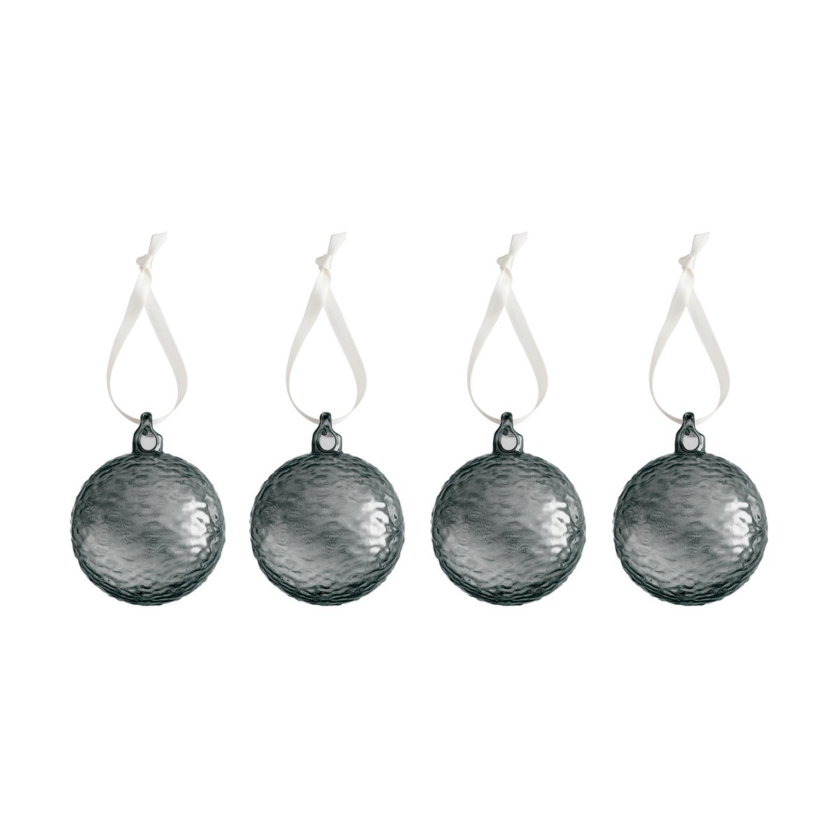 Cooee Design Gry Marble Christmas bauble o8 cm | Scandinavian Design | Christmas decorations | Grey