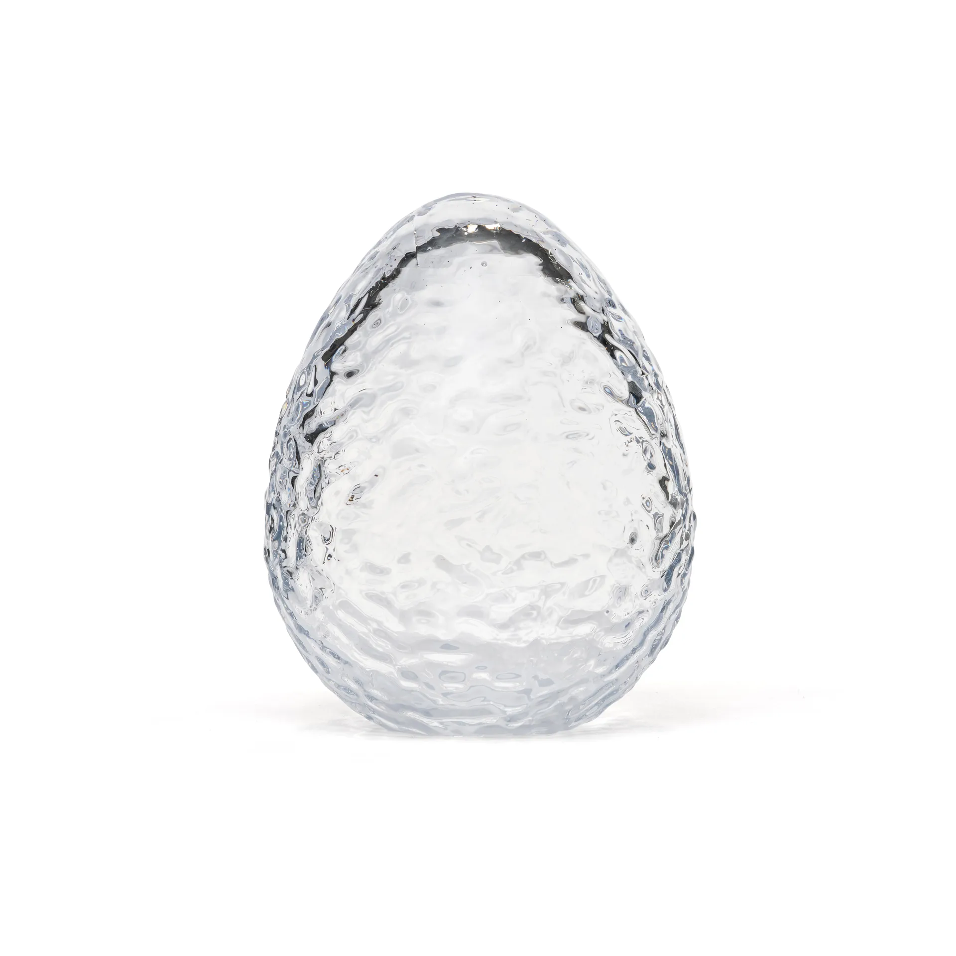 Gry standing egg 12 cm, Clear Cooee Design
