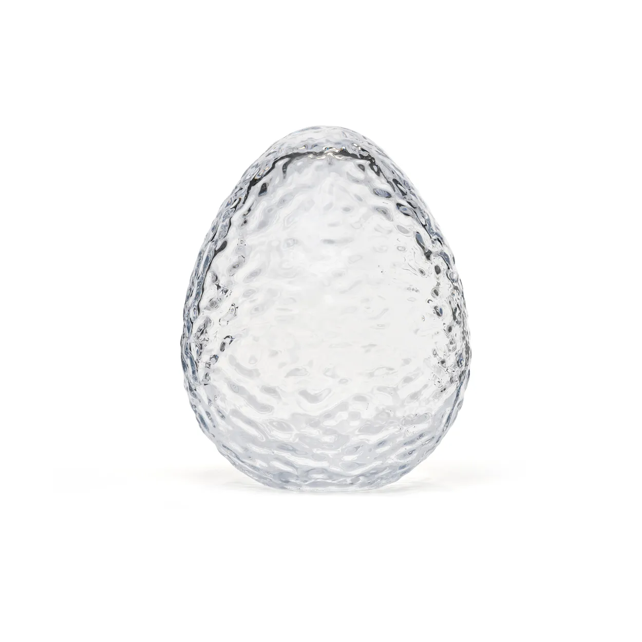 Cooee Design Gry standing egg 16 cm Clear | Scandinavian Design | Decorative accessories | Transparent