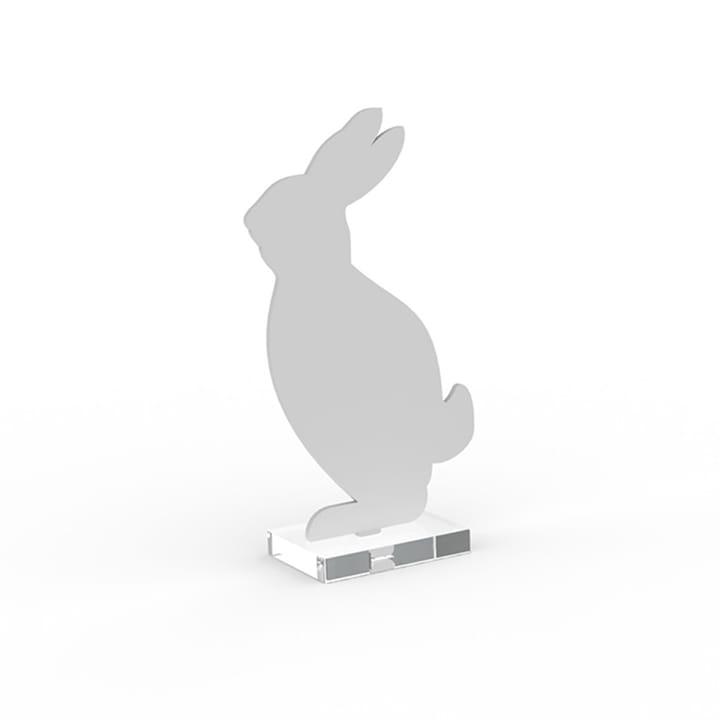 Hare Easter decoration 18 cm - white - Cooee Design
