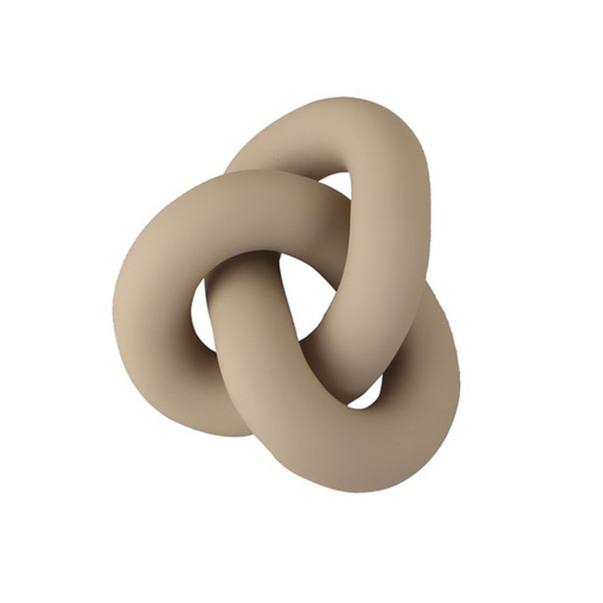 Cooee Design Knot Table large decoration sand | Scandinavian Design | Decorative accessories | Beige