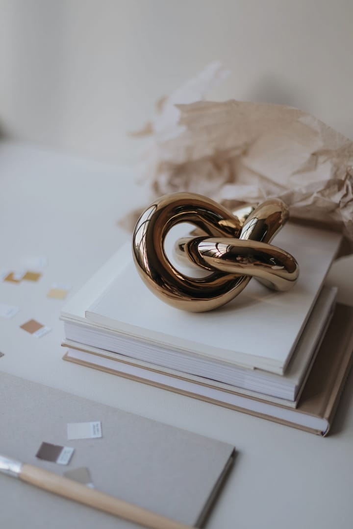 Knot Table small decoration, gold Cooee Design