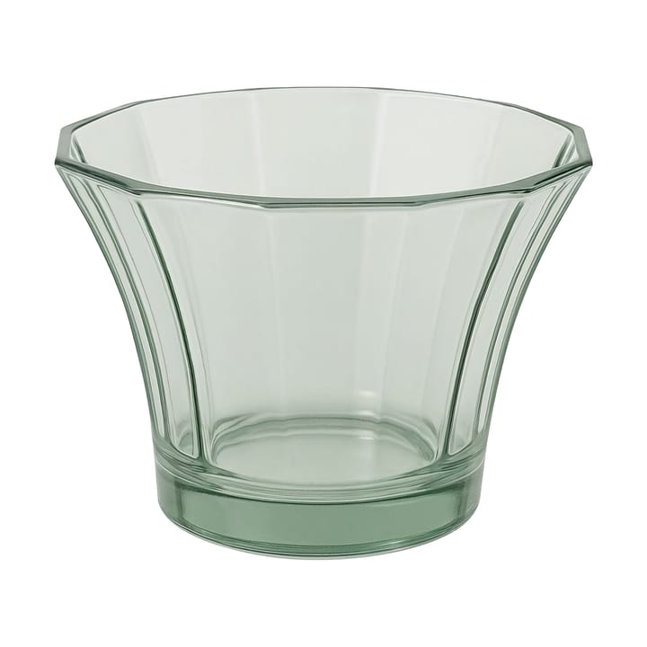 Liliané candle holder Ø10x5.5 cm - Bottle green - Cooee Design