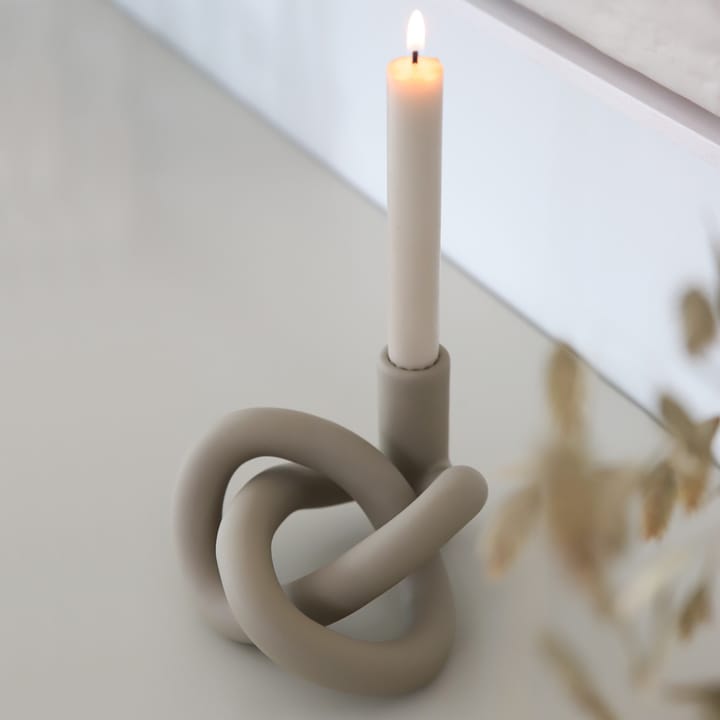 Lykke One candlestick - sand - Cooee Design
