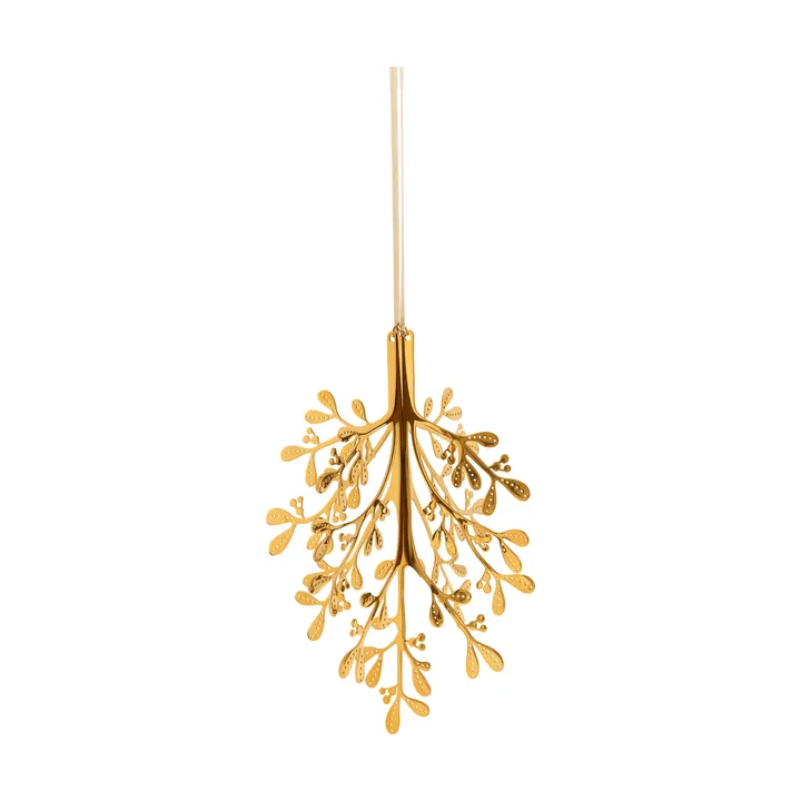 Mistletoe hanging decoration 2-pack - Brass, 29 cm - Cooee Design