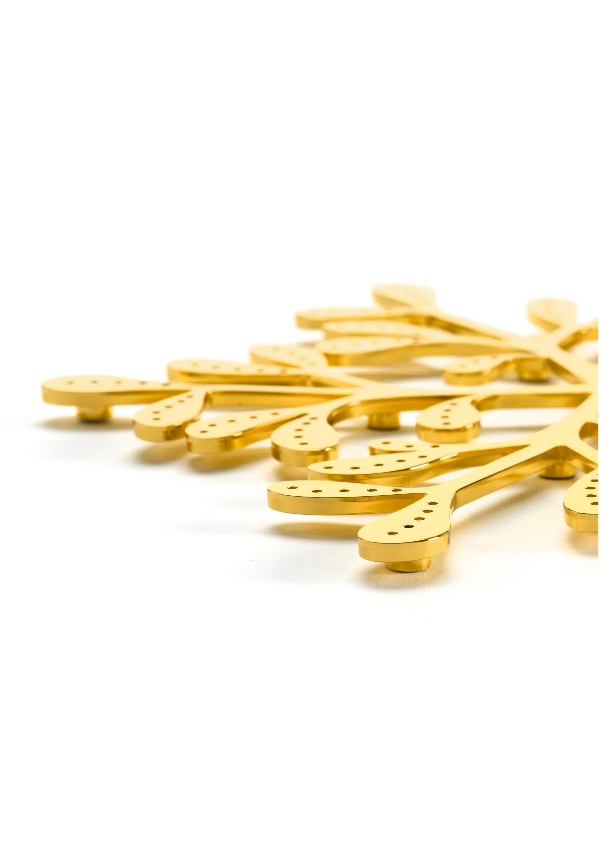 Mistletoe pot holder Ø20 cm, Brass Cooee Design