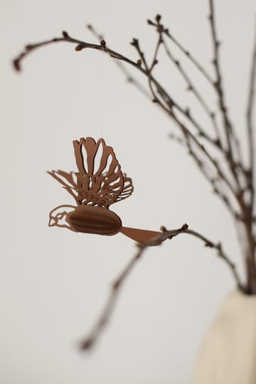 Paper bird decoration hanging - Coffee - Cooee Design