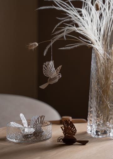 Paper bird decoration hanging - Sand - Cooee Design