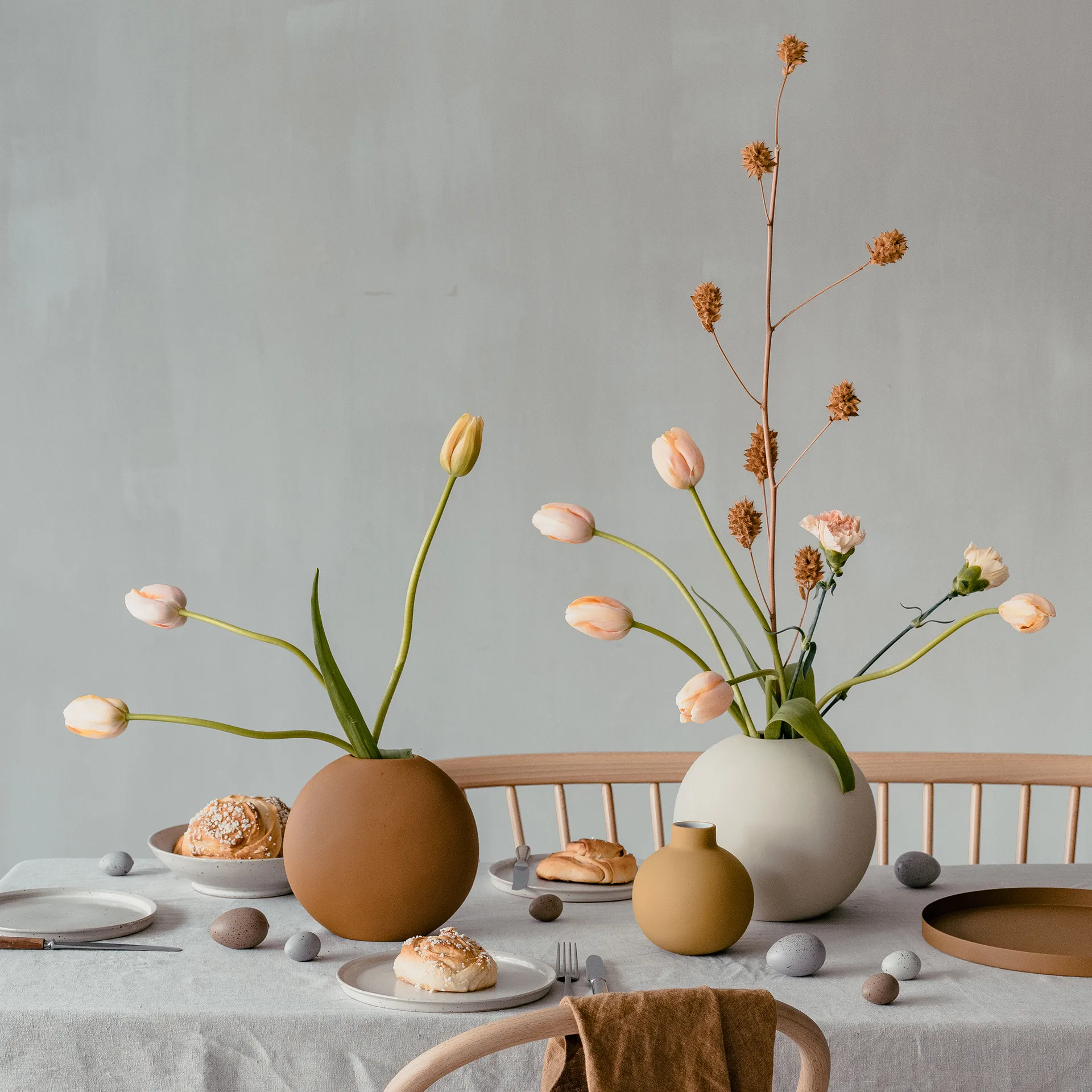 Pastille vase 20 cm, coconut Cooee Design