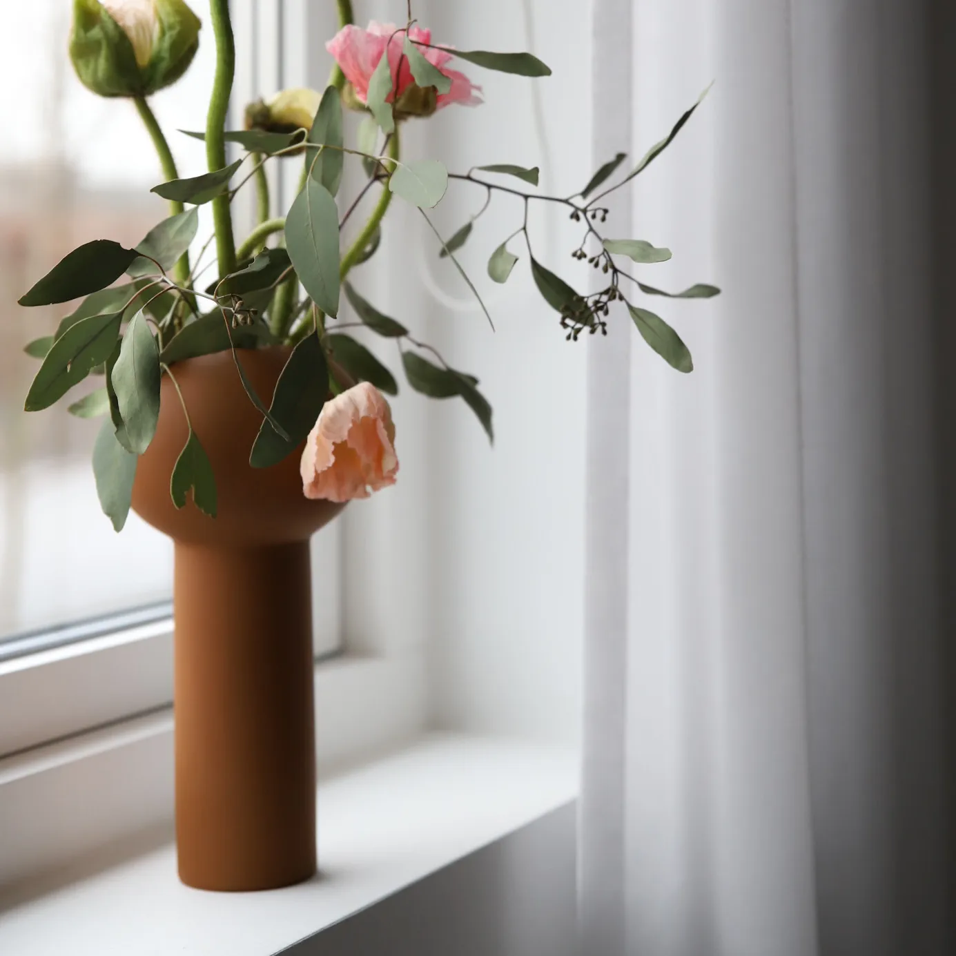 Pillar vase 24 cm, coconut Cooee Design