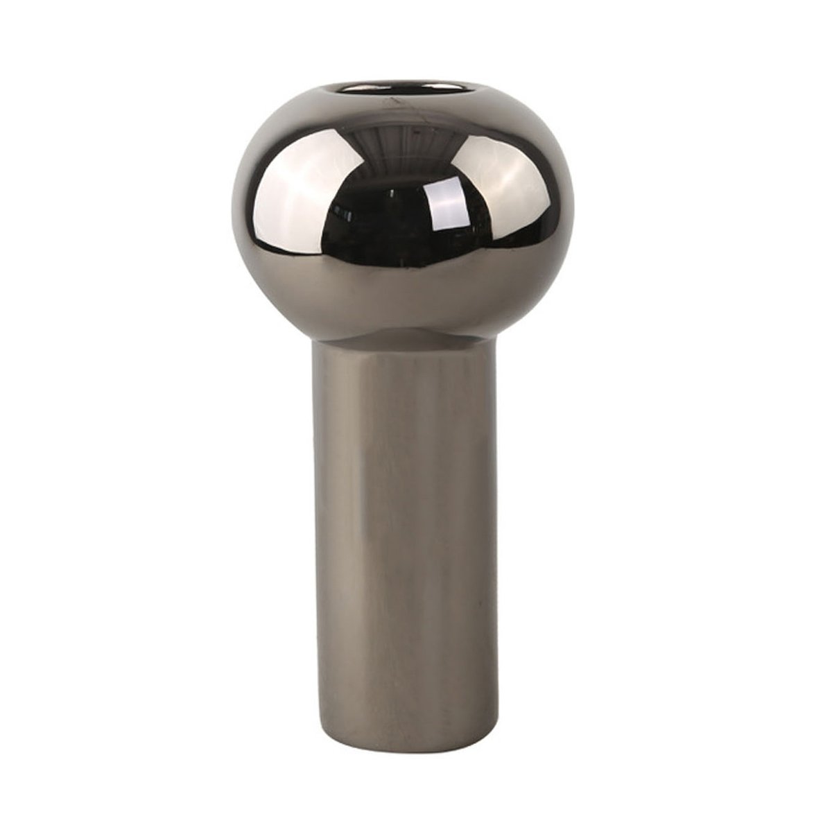 Cooee Design Pillar vase 24 cm Dark Silver