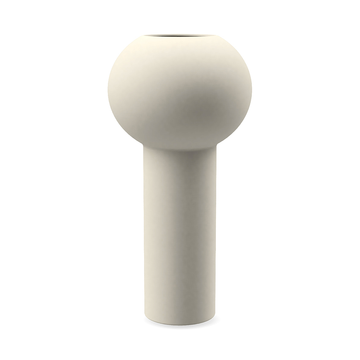 24cm Cooee Design Vase Pillar White 