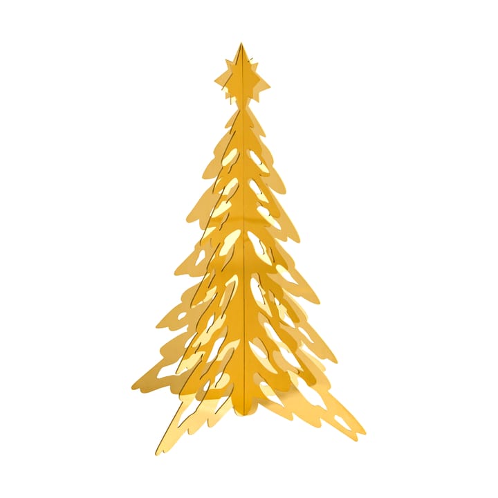 Pinetree decoration fir 30 cm - Brass - Cooee Design