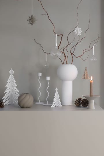 Pinetree decorative fir 20 cm - White - Cooee Design