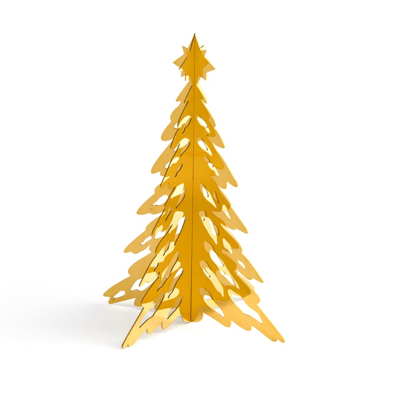 Cooee Design Pinetree decorative tree 15 cm Messing