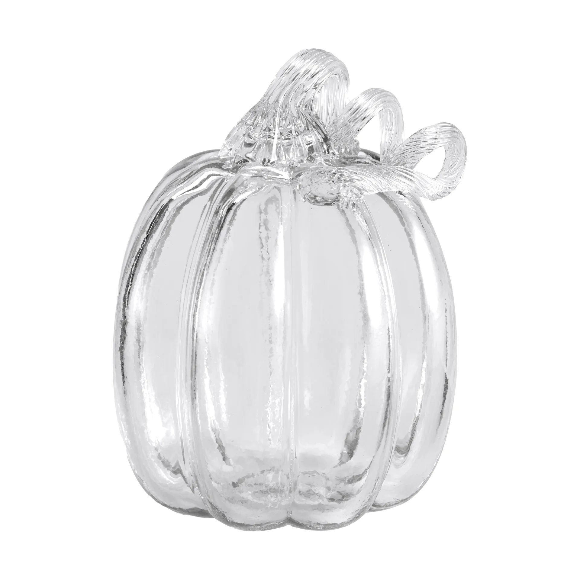 Pumpkin decoration 14 cm, Clear Cooee Design