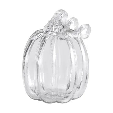 Pumpkin decoration 14 cm - Clear - Cooee Design