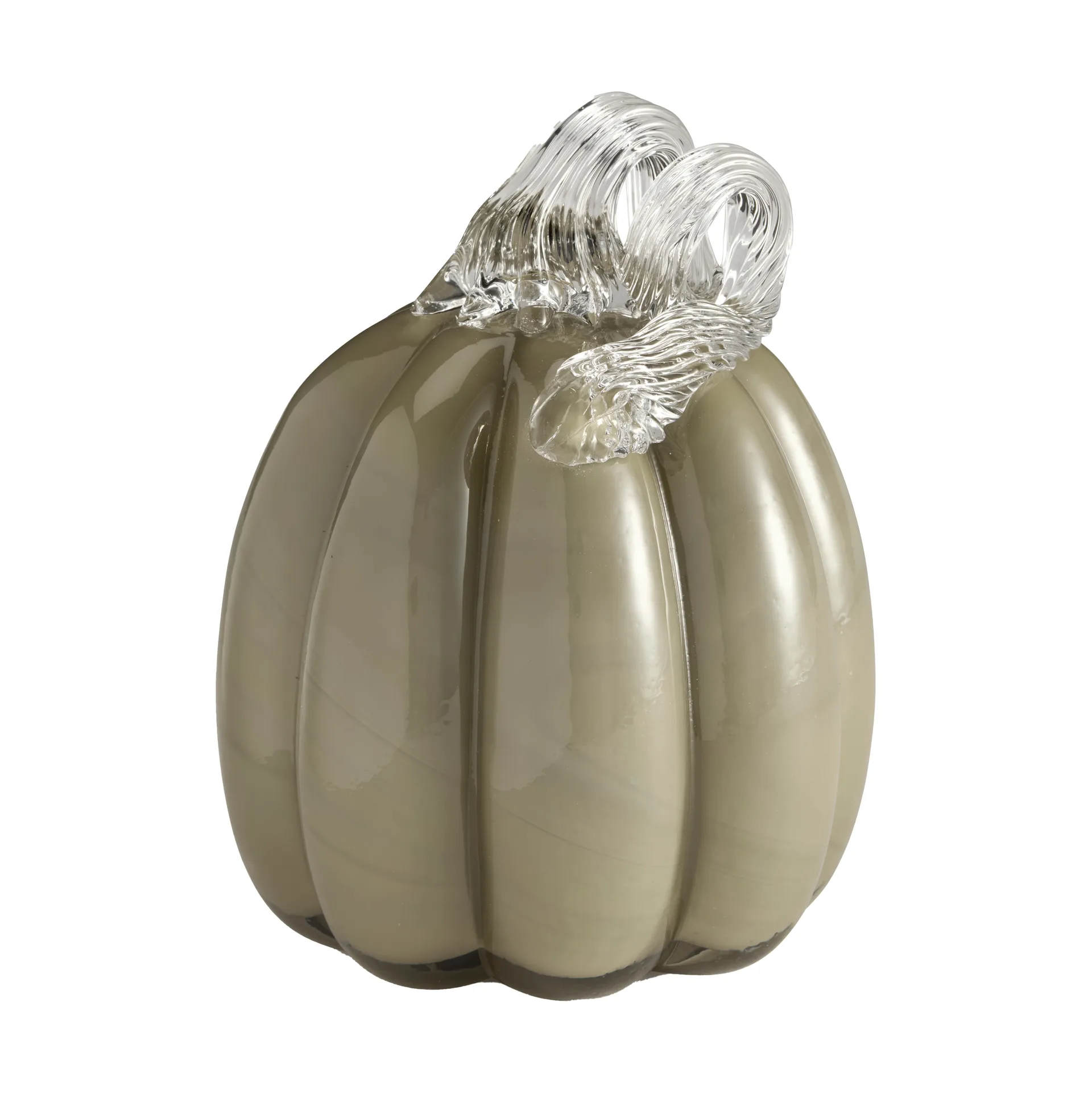 Pumpkin decoration 14 cm, Khaki Cooee Design