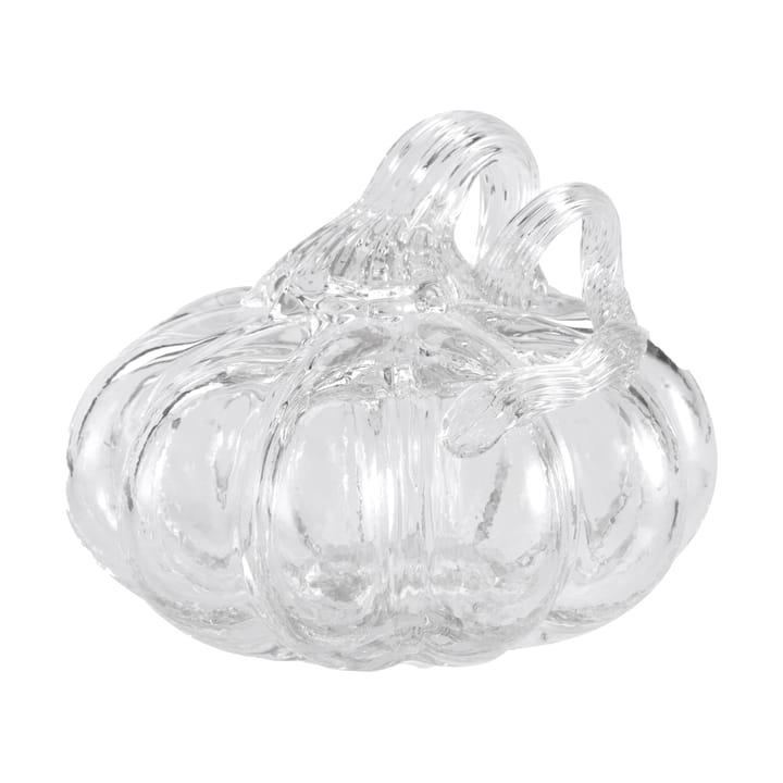 Pumpkin decoration 8 cm - Clear - Cooee Design