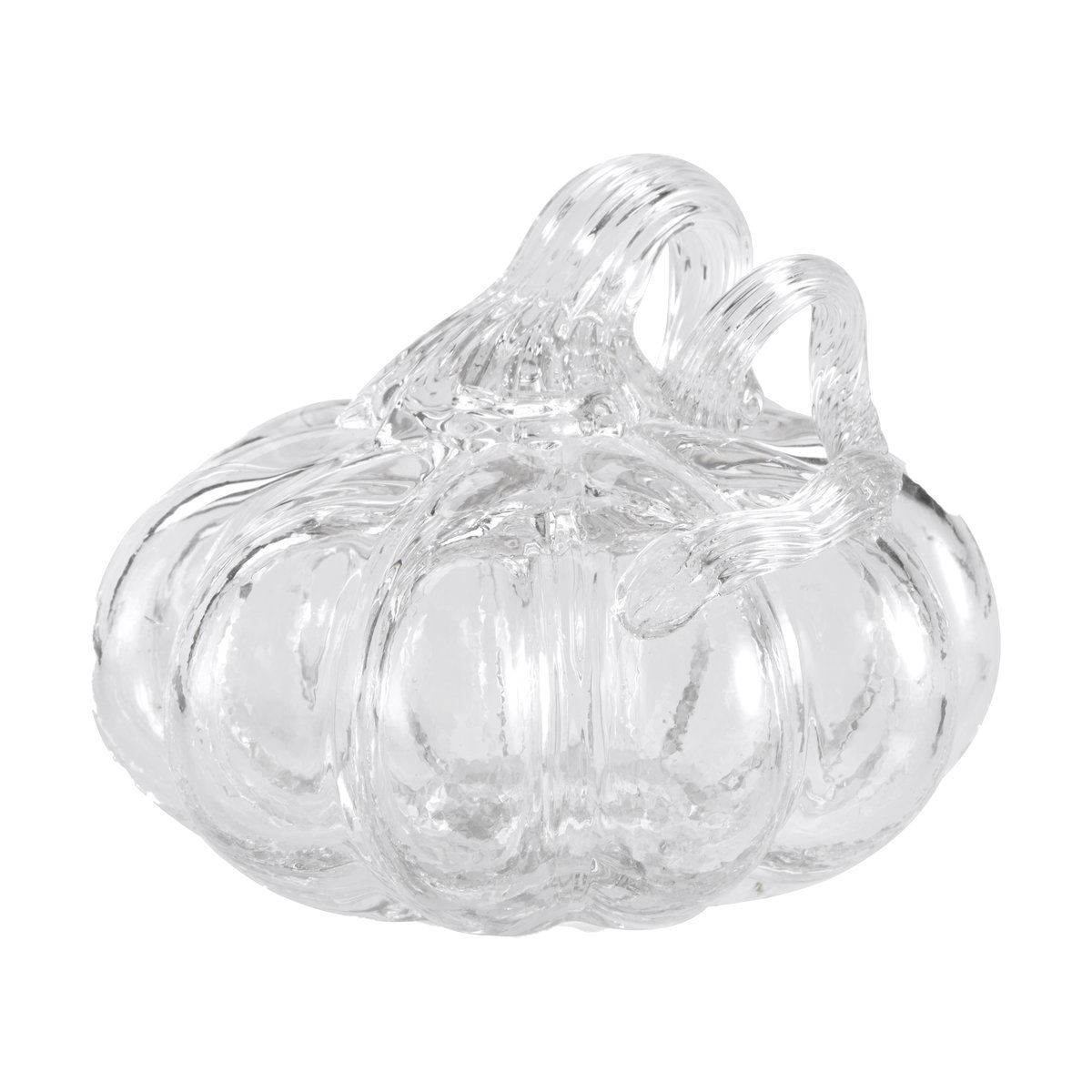 Cooee Design Pumpkin decoration 8 cm Clear