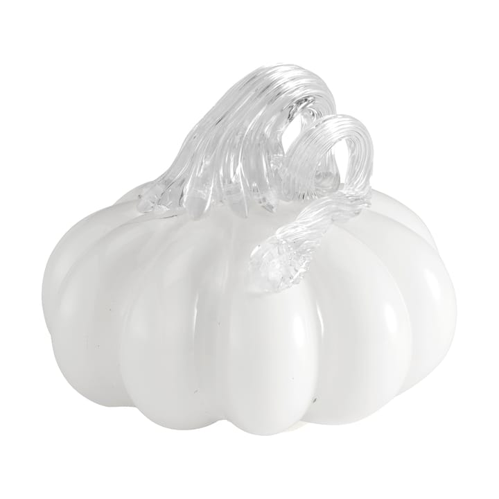 Pumpkin decoration 8 cm - Vit - Cooee Design