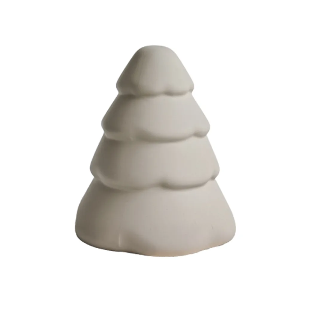 Cooee Design Snowy Christmas tree 15 cm Sand | Scandinavian Design | Christmas decorations | Beige