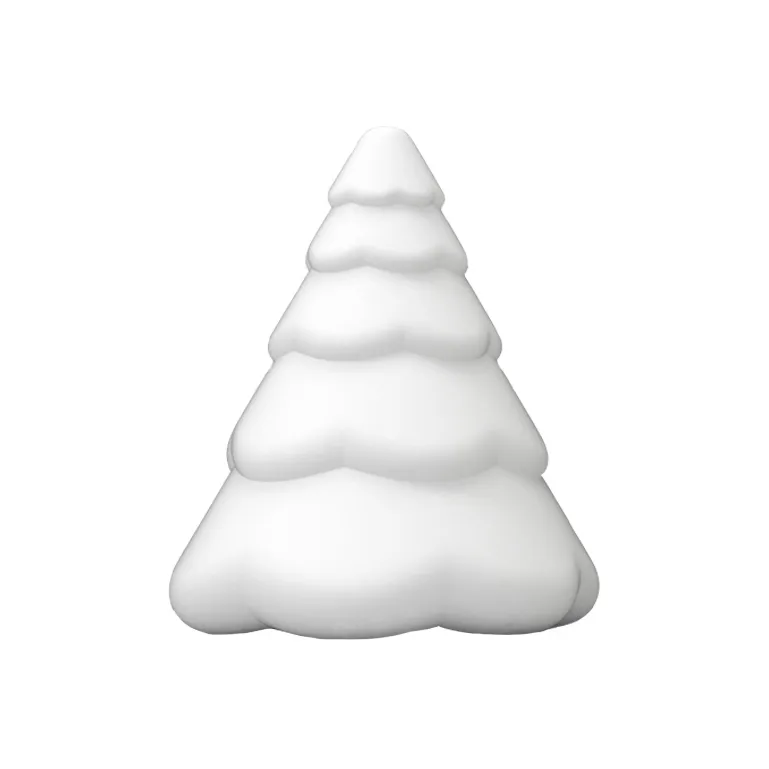 Snowy Christmas tree 20 cm, White Cooee Design