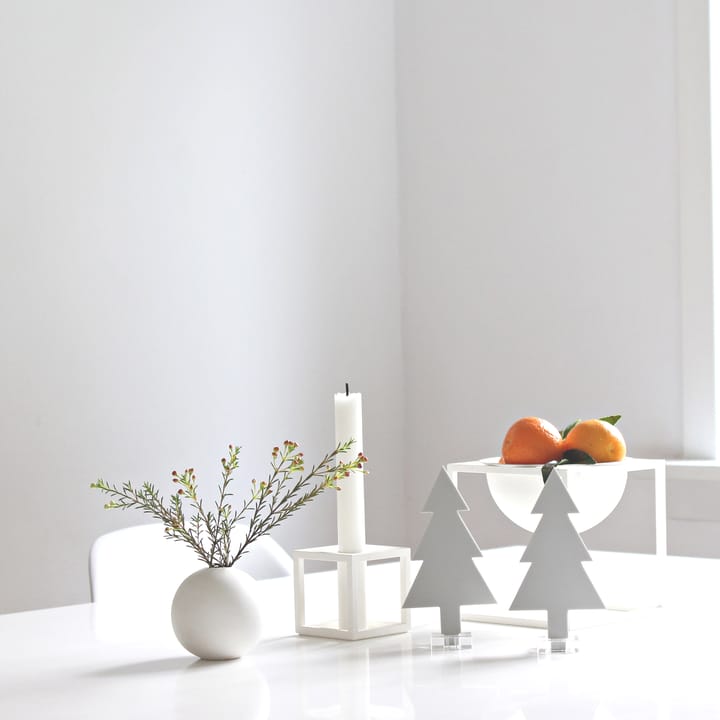 Tree Christmas decoration 15 cm - White - Cooee Design
