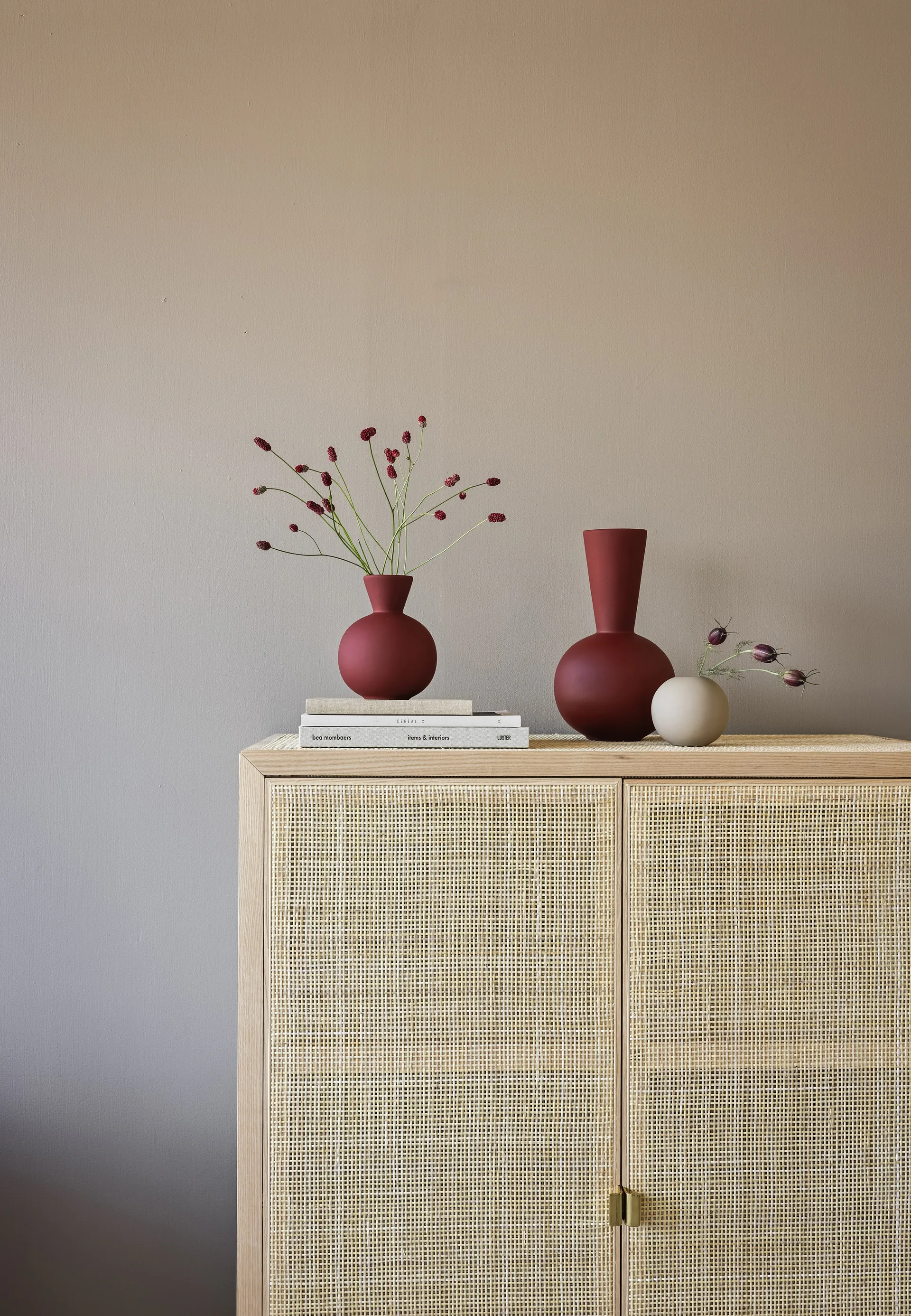 Trumpet vase 30 cm, Berry Cooee Design