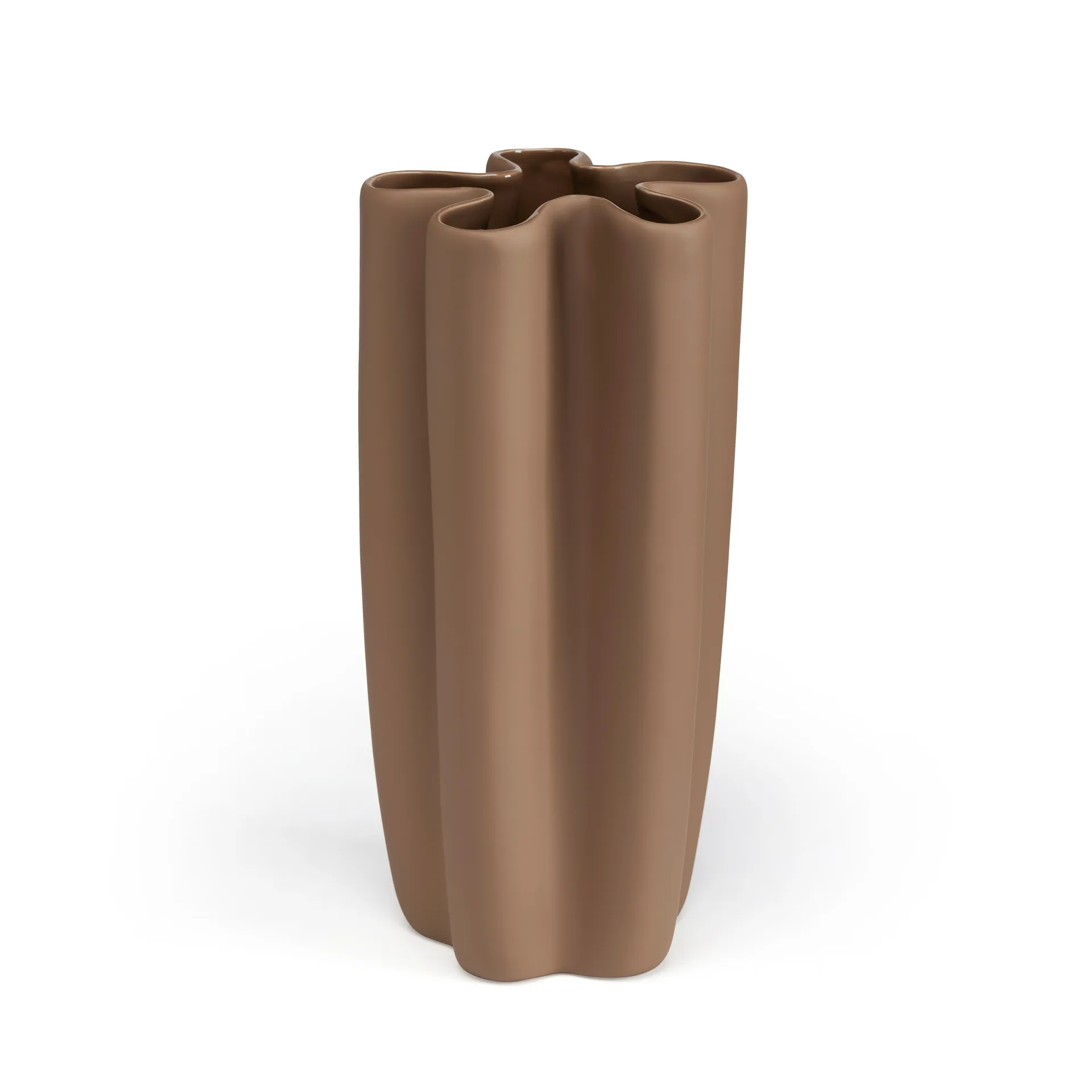 Tulipa vase hazelnut, 30 cm Cooee Design