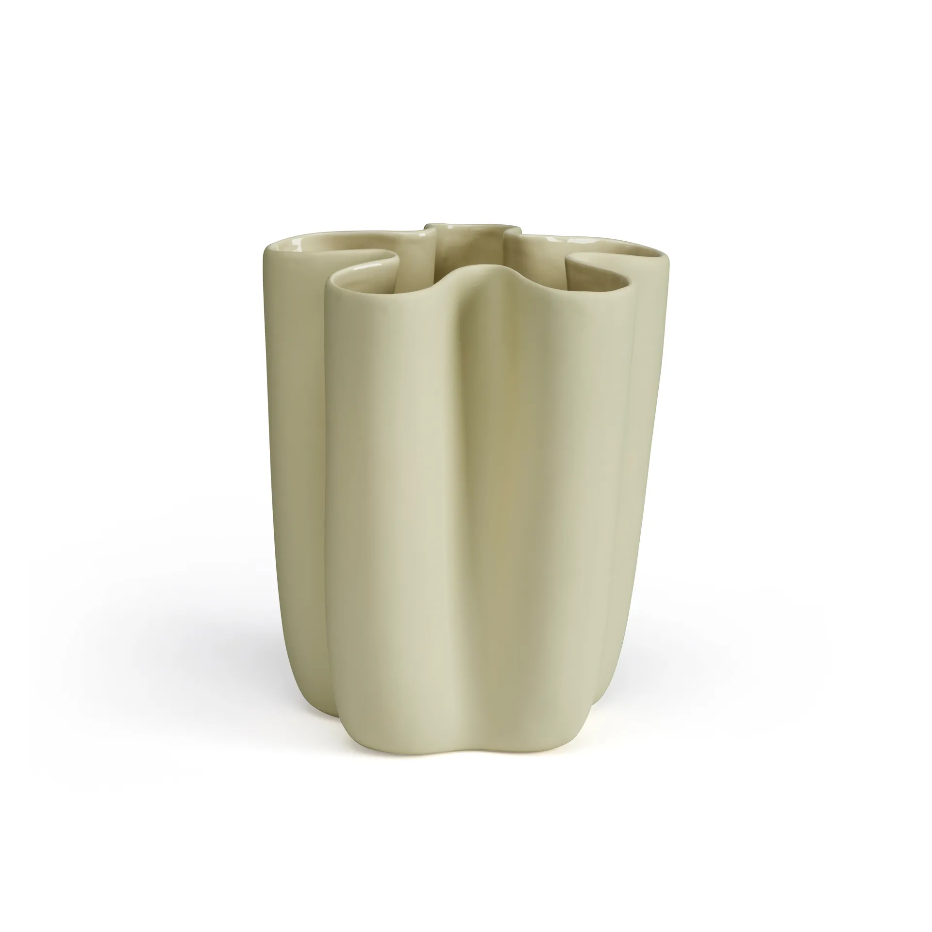 Tulipa vase linen, 20 cm Cooee Design