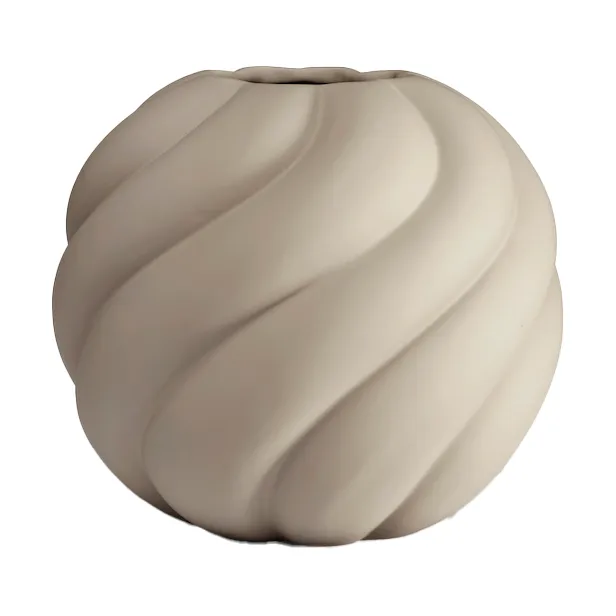 Twist ball vase 12 cm, Sand Cooee Design