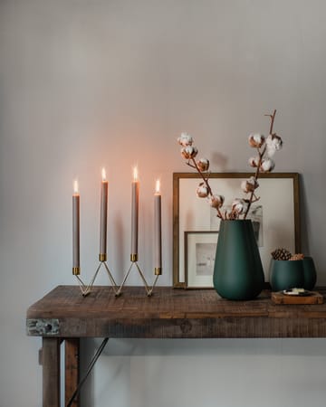 Vinkel candle - Brass - Cooee Design