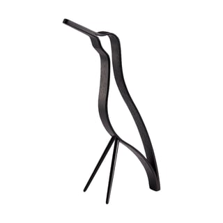 Cooee Design Woody Bird high 18 cm Black stained oak
