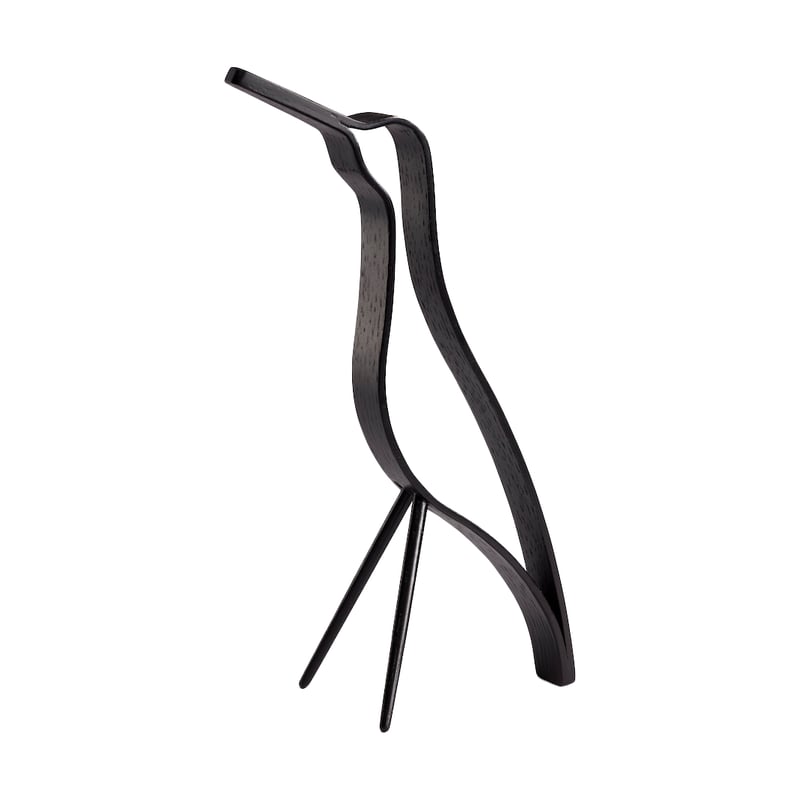 Cooee Design Woody Bird high 18 cm Black stained oak