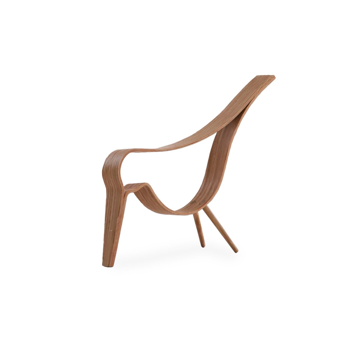 Cooee Design Woody Bird medium oak | Scandinavian Design | Porcelain figurines & sculptures | Brown